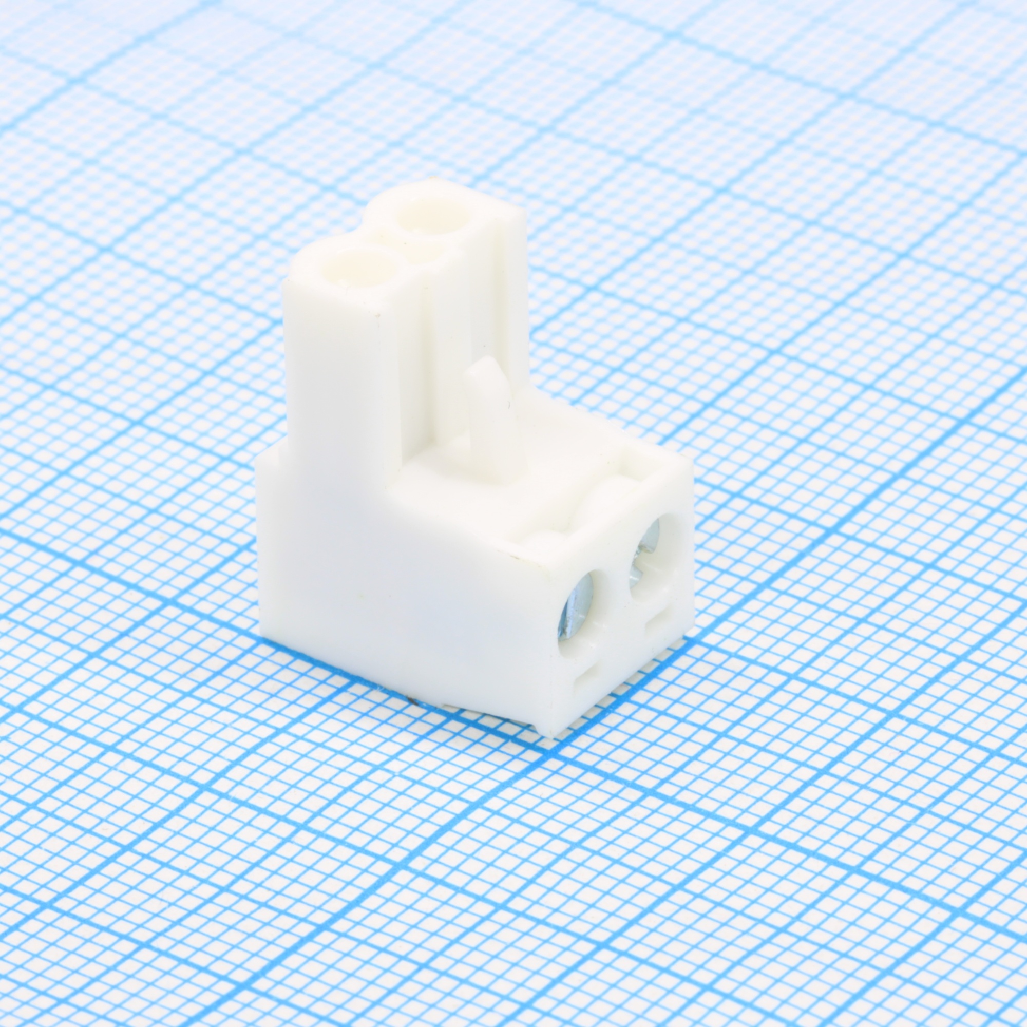 WJ2EDGK-5.0-02P-19-00A - Разъем клеммный винтовой на кабель 2 контакта шаг 5 мм