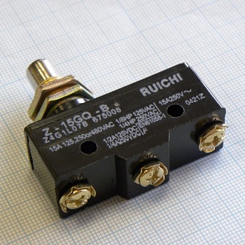 Z-15GQ-B - Микропереключатель, под винт 15A/250VAC