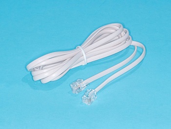 SCO-1-6P4C - Шнур телефонный с разъемами RJ-11, 2 м