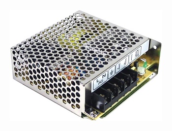 RID-50B - AC-DC, 53.6Вт, вход 88…264В AC, 47…63Гц /125…373В DC, выход1: 5В/6A, выход2:24В/2A, изоляция 3000В AC, в кожухе 99х97х35мм, -20…+70°С