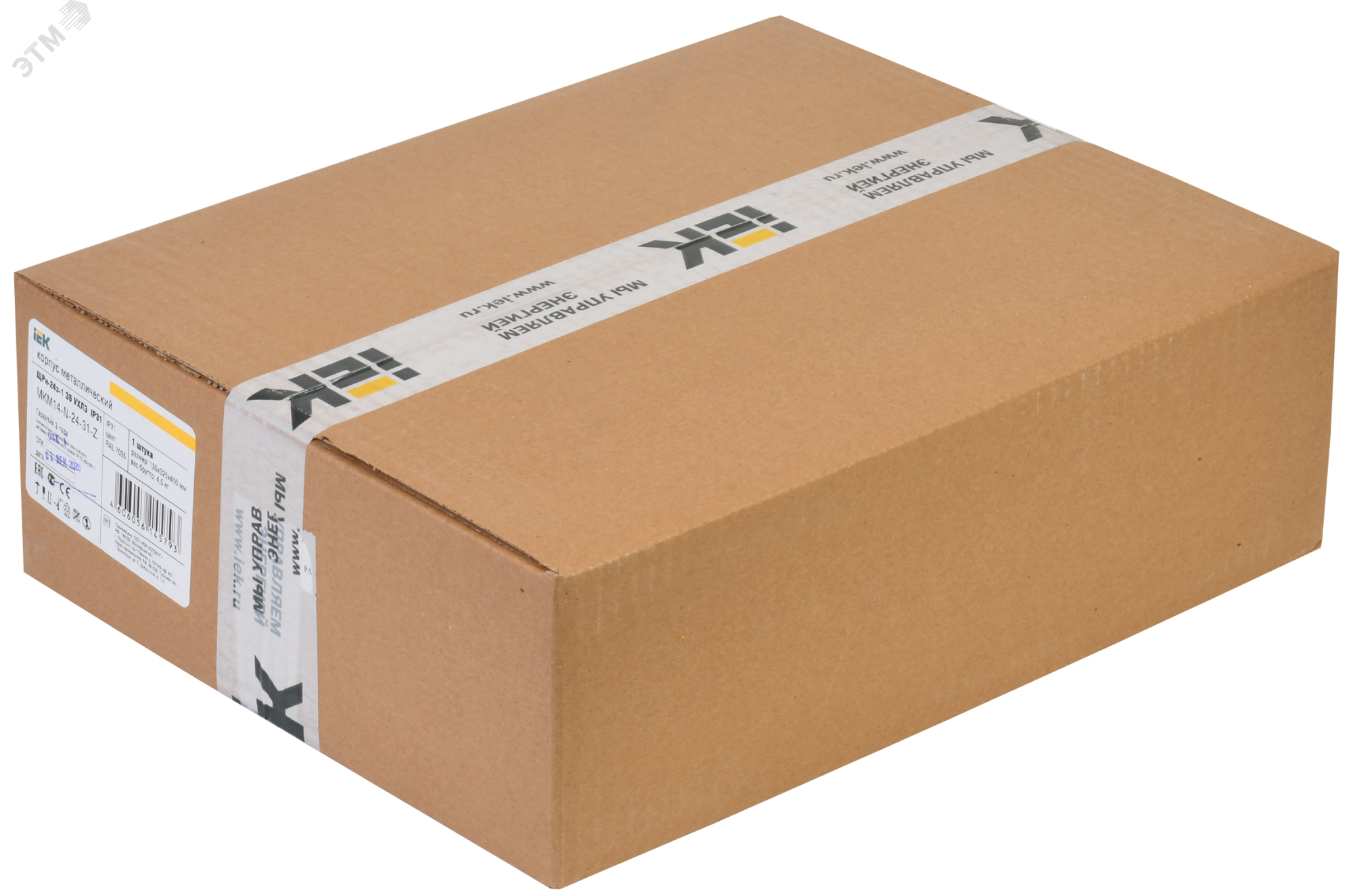 Корпус металлический ЩРн-24 (395х310х120мм) IP31 TITAN 3 MKM14-N-24-31-Z