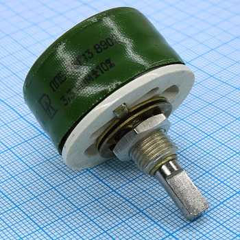 ППБ -15Г13  3.3К ±10% - Резистор переменный проволочный 3.3кОм ±10% 15Вт