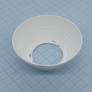 F13839_ANGELINA-XW-B - Рефлектор белый D=82мм/31мм, широкий угол 91°