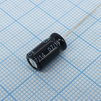 SN050M4R70BZF-0611 - Алюминиевый электролитический конденсатор неполярный 50В 4.7мкФ ±20% 6.3х11 105°C