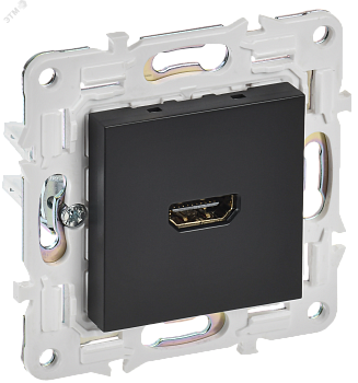 SKANDY Розетка HDMI SK-H01Bl черный IEK SK-H10-K02