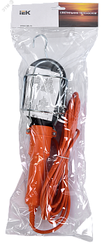 Светильник переносной УП-1P пл. вил. с выкл. 2Р 5м WSP20-05-K09