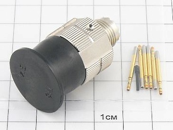 Розетка СНЦ144К-6/9РО11-NFК "5"