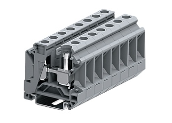 Проходная клемма 316991 - Проходная клемма, SUK 1-1, тип фиксации провода: винтовой, номинальное сечение: 16 мм кв., 76A, 800V, ширина: 12,2 мм, цвет: серый, тип монтажа: DIN 35