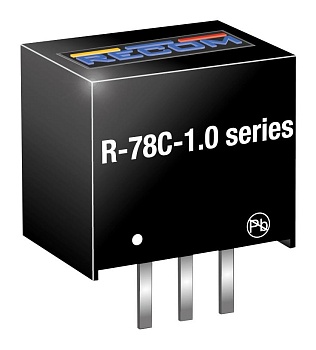 R-78C15-1.0 - Преобразователь DC/DC на печатную плату выход 15В 1A 3-Pin SIP туба