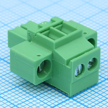 15EDGKBM-3.5-02P-14-100A(H) - Разъемный клеммный блок. Серия 15EDGKBM-3.5 2 контакта