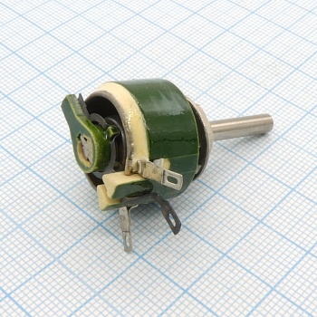 ППБ-2А     100 ±5% - Резистор переменный проволочный 100Ом ±5% 2Вт