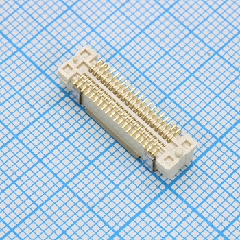 DS1151-13-40PS8VSR - Соединитель плата-плата вилка 40 контактов шаг 0.8мм для поверхностного монтажа