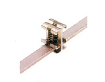 Зажим кабельный UBK 2X2-6 - Зажим для подключения экранированного кабеля, для кабеля: 2-6 мм, тип монтажа: шина 3x10 мм