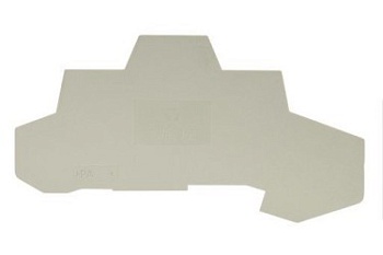 Пластина разд. TWF 1,5 E - Разделительная пластина, для клемм WKF 1,5 E...,  цвет: серый