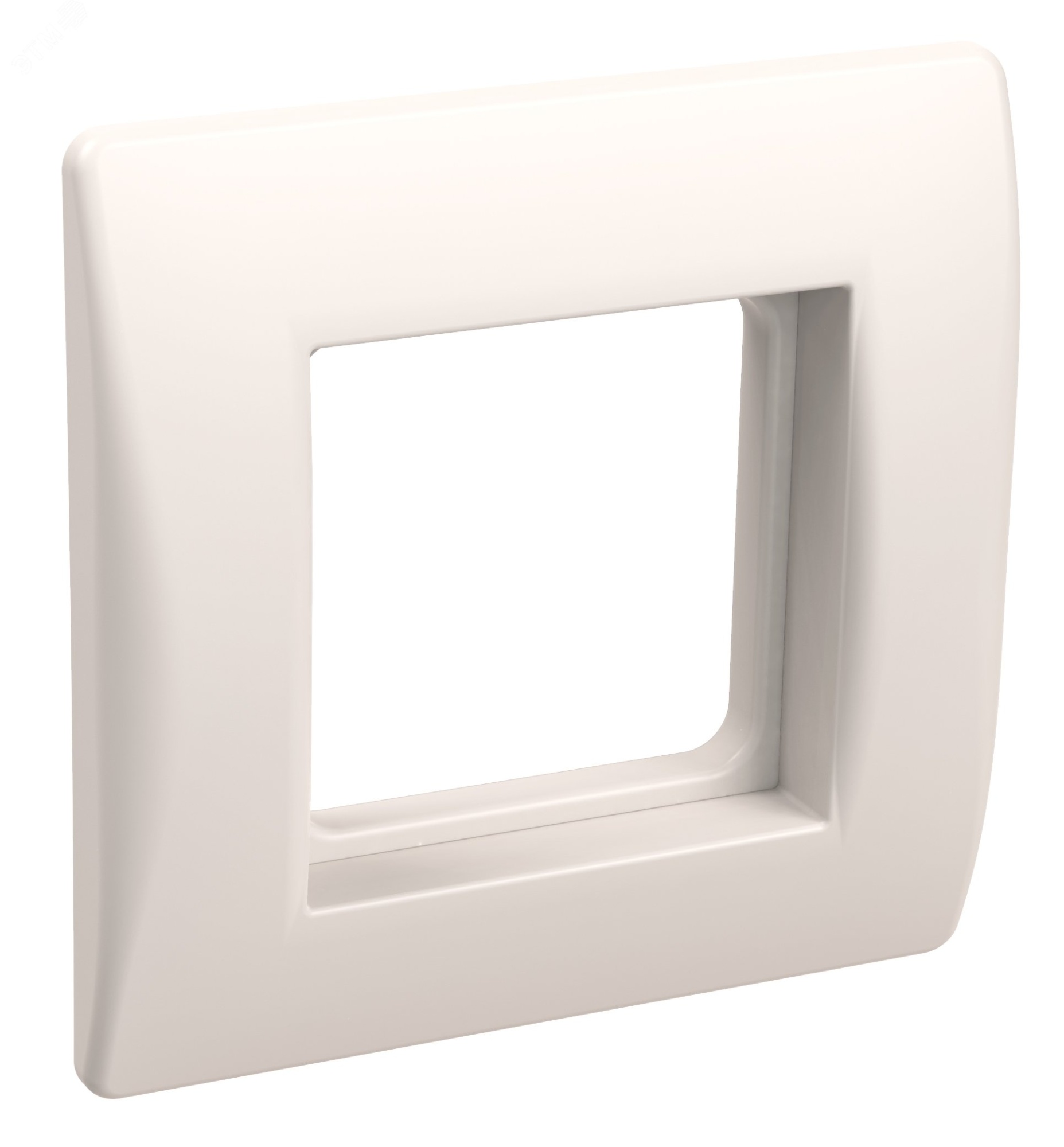 Рамка 1-м 2мод. с суппортом для коробок КМКУ бел. CKK-40D-RSK2-K01
