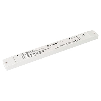 Блок питания ARV-SP-24250-LINEAR-PFC (24V, 10.42A, 250W) 032627 - Источник напряжения с гальванической развязкой для светодиодных изделий. Входное напряжение 220-240 VAC. Выходные параметры: 24 В, 10.42 А, 250 Вт. Встроенный PFC >0.95. Тонкий пластиковый 