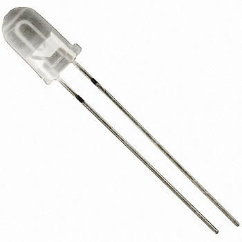 C503B-AAN-CY0B0251 - Светодиод 5мм/янтарный/591нм/16800-23500мкд/прозрачный/15°