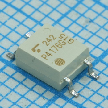 TLP4176G(TP,F) - Опто твердотельное реле, 50мА 1.3В DC-вход 0.12А 350В