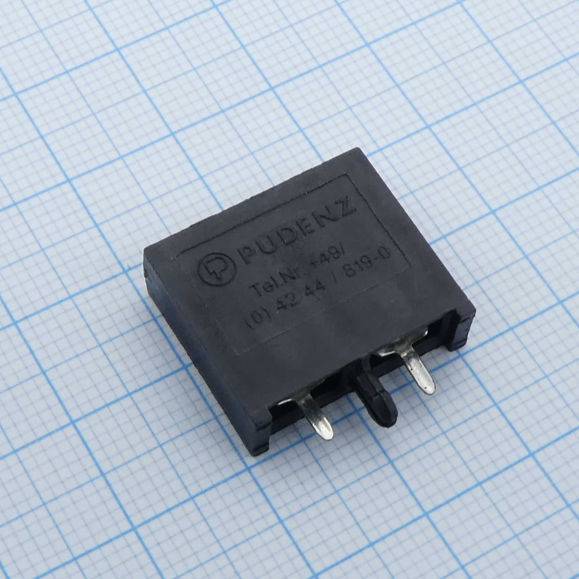 178.6164.0001 - Держатель ножевого (автомобильного) предохранителя, монтаж на плату, 40А 80В