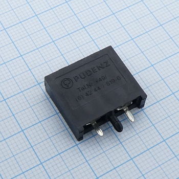 178.6164.0001 - Держатель ножевого (автомобильного) предохранителя, монтаж на плату, 40А 80В