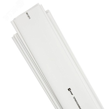 Термоусаживаемая трубка ТУТ нг 20/10 белая в отрезках по 1м PROxima tut-20-w-1m