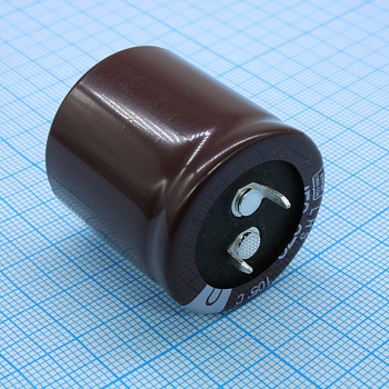 ELHS451VSN271MR30S - Конденсатор алюминиевый электролитический 270мкФ 450В ±20% (30 X 30мм) защелкиваемые выводы 10мм 1290мА 5000час 105°С россыпь