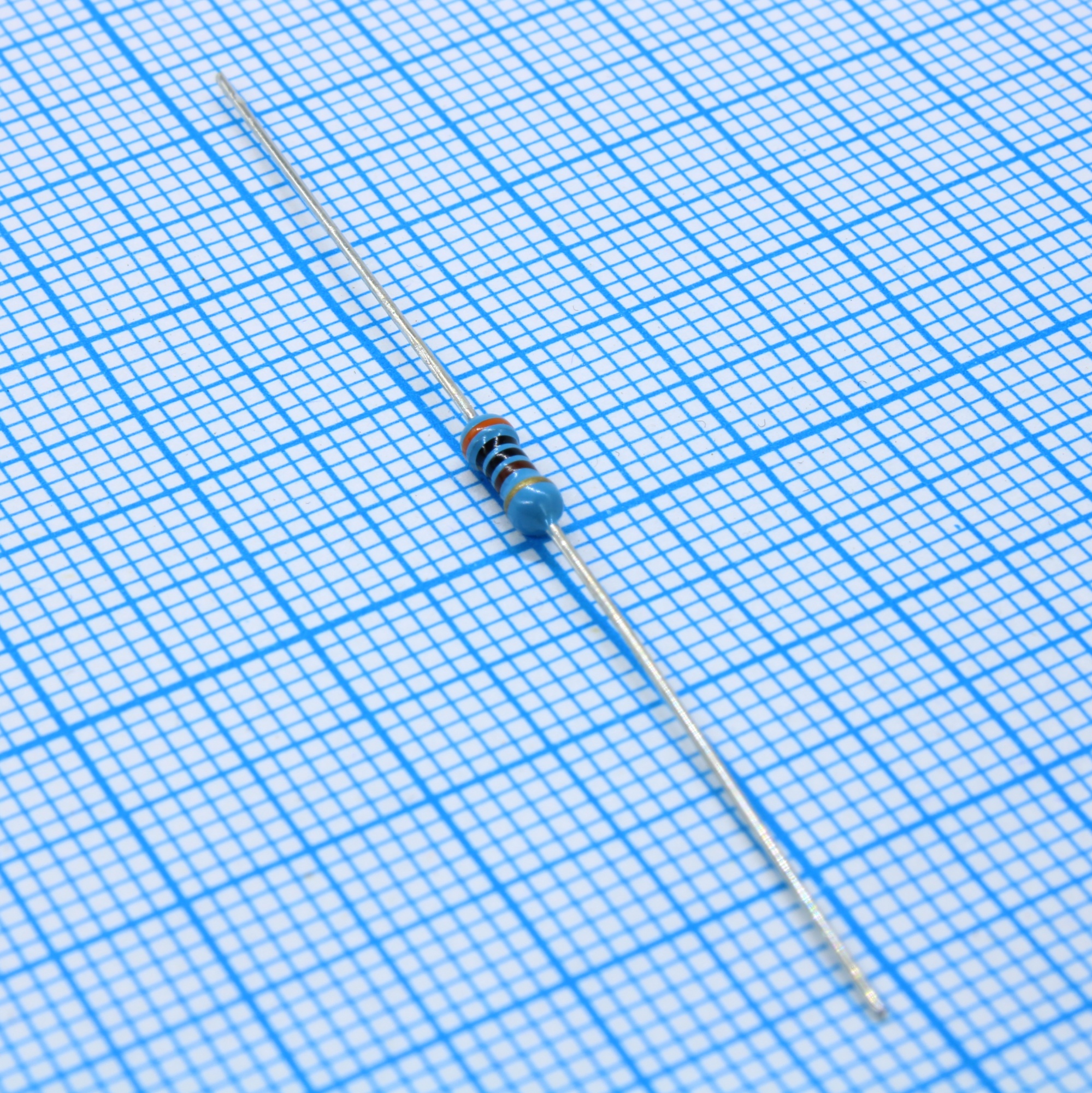 MF253KJTB050 - Резистор металлопленочный 0.25Вт 3кОм ±5% ±100 ppm/°C