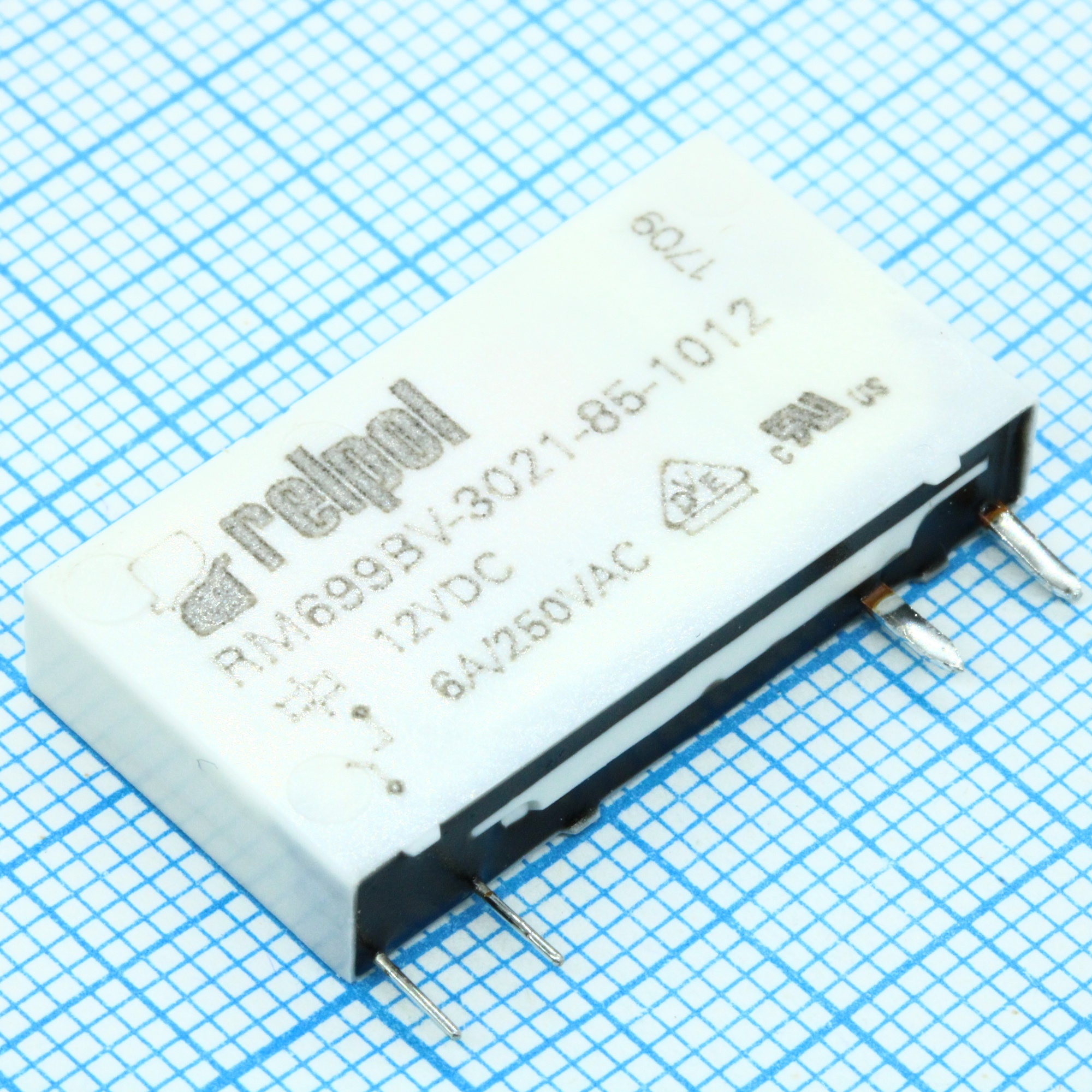 RM699BV-3021-85-1012 - Реле 1зам. 12VDC/ 6A, 250VAC