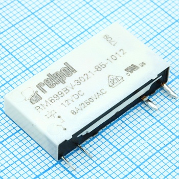 RM699BV-3021-85-1012 - Реле 1зам. 12VDC/ 6A, 250VAC