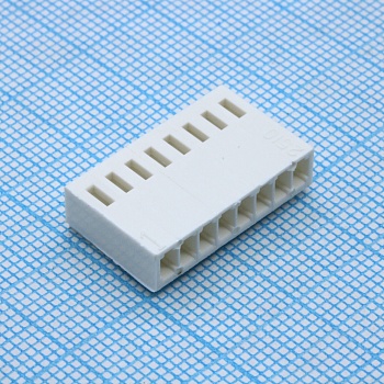 L-KLS1-2.54-08-H - Розетка на кабель c контактами 2.54мм