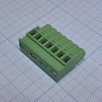 2EDGKB-5.08-07P-14-00A(H) - Разъемный клеммный блок, 7 контактов. Серия 2EDGKB-5.08