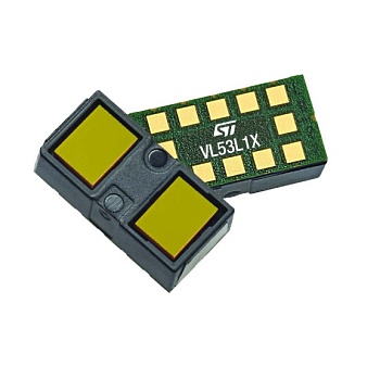 VL53L1CXV0FY/1 - Датчик приближения 4мм электропитание 2.6...3.5В 12-Pin LGA лента на катушке