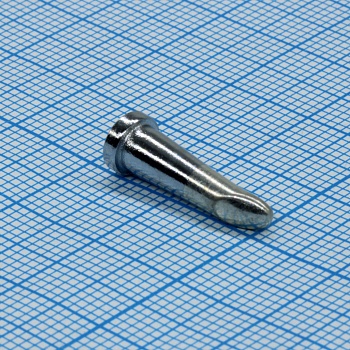 LT CC soldering tip 3.2mm 60 deg - Жало для паяльника WP80/WSP80/FE75, скошенный 60° длинный круг 3,2мм, L=17мм