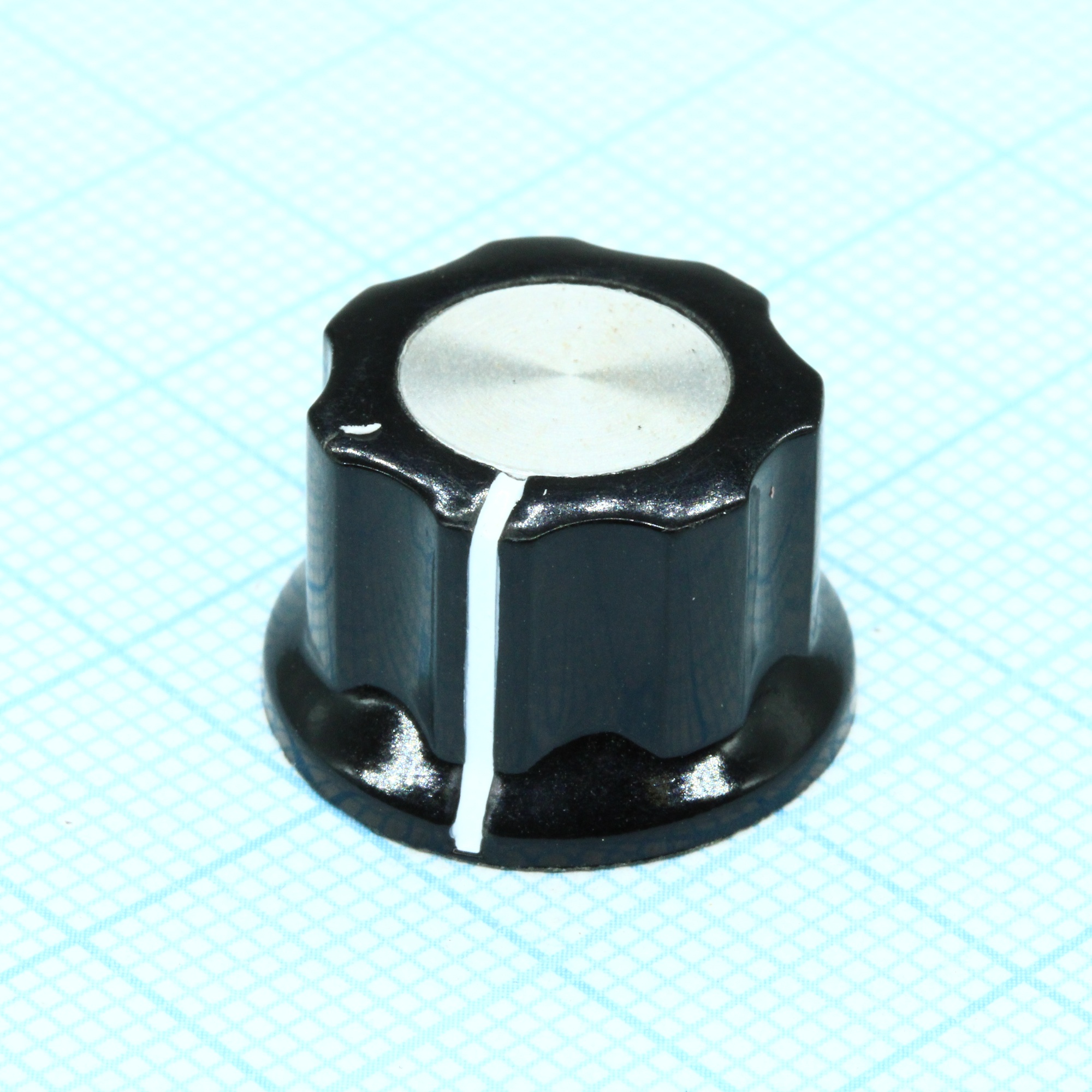 41009-1В - Ручка пластик, D19мм