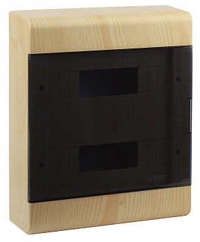 Щиток ОП Тусо 24мод. с двер. 370х302х95мм IP40 сосна на светл. основе Рувинил 68324-27М