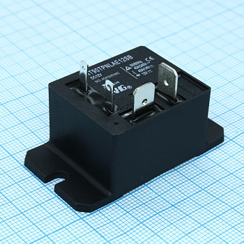 NT90TP-N-L-A-E-DC12V-S-B-0.6 - Реле силовое, 40А один контакт на замыкание катушка 12В 130°С 0.6Вт