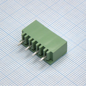 2EDGVC-5.08-04P-14-00A(H) - Разъемный клеммный блок на плату, 4 контакта. Серия 2EDGVC-5.08