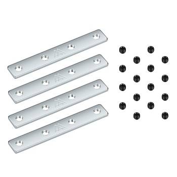 Соединитель прямой MAG-ORIENT-CON-STR-D-I (SL) 042001 - Прямой коннектор для соединения треков MAG-TRACK-ORIENT в линию при подвесном, накладном и встраиваемом монтаже. Материал сталь, цвет белый. Размер ДxШxВ: 80x23x6 мм. В комплекте 4 штуки.