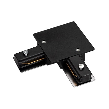 Коннектор угловой LGD-2TR-CON-L-F-BK (C) 038679 - Угловой черный глянцевый коннектор для соединения 2TRA (на 2 провода) встраиваемых треков LGD под углом 90 градусов. Размеры 95х95х20 мм (60 мм   - сторона квадрата). Без возможности подвода питания. При и