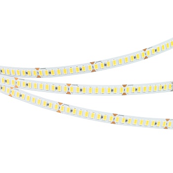 Лента ULTRA-C180-10mm 24V Warm3500 (19.2 W/m, IP20, 5630, 5m) 040249 - Светодиодная лента ULTRA-C180, открытая IP20. Светодиоды 5630, 180 шт/м (900 шт на 5 м), белая плата, ширина 10 мм, скотч 3M. Цвет ТЁПЛЫЙ 3500 K, цветопередача CRI>80, высокая световая