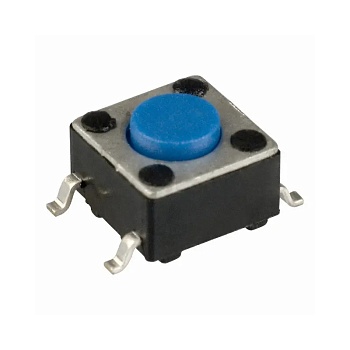 PTS645SM43SMTR92LFS - Кнопка тактильная 6Х6Х4.3мм 0.05А 12В 1.6H 100000циклов SMD монтаж лента на катушке