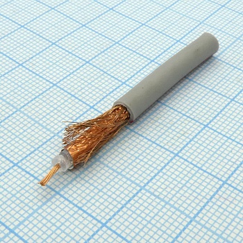 Провод  RG-58C/U медь. 50ом (1м) - в бухте 100м