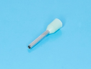 TIC-0.34-8 - Наконечник 8мм для обжима многожильного кабеля  0,34мм, изолированный, кратно 100шт.