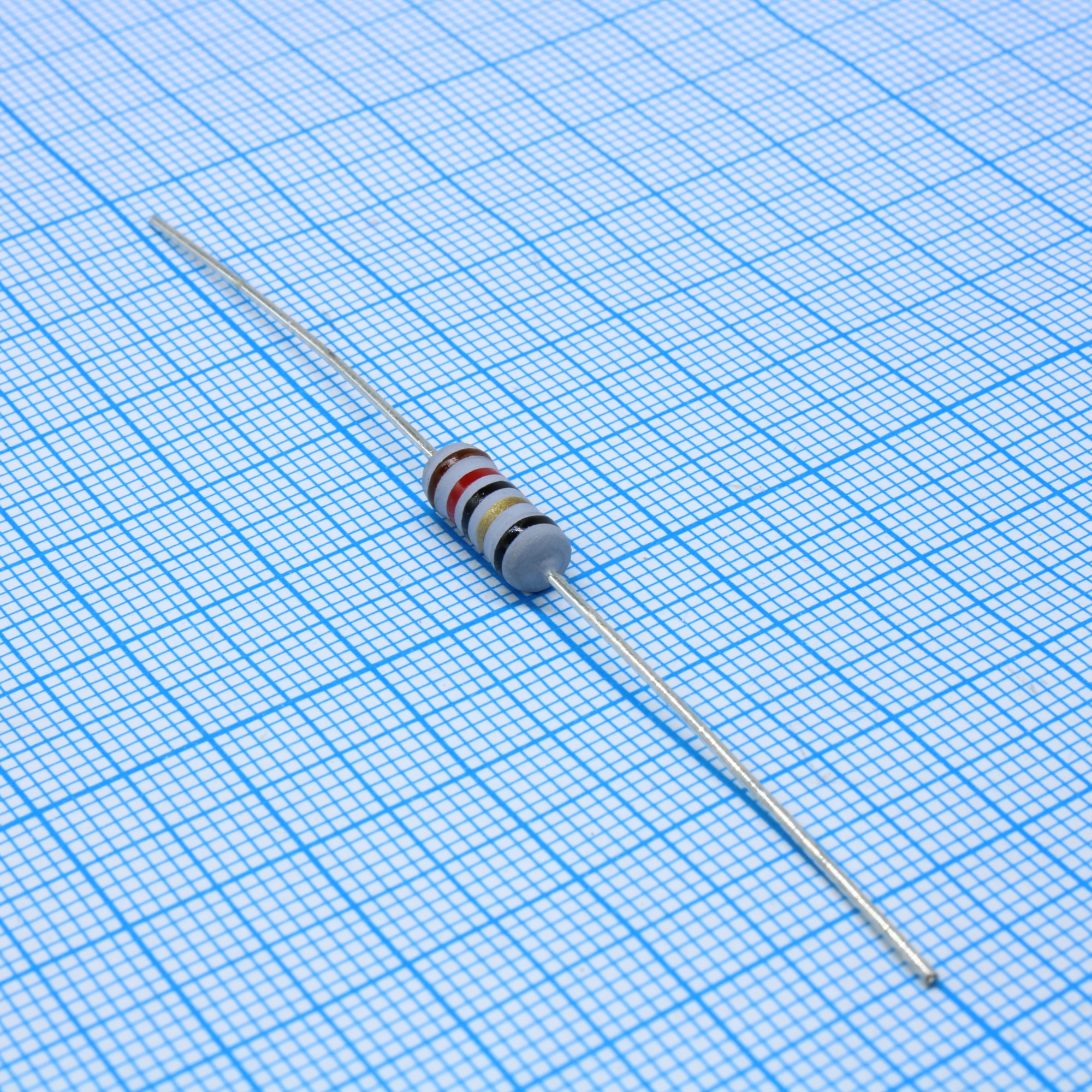 WR10012RJBP075 - Резистор проволочный постоянный 1Вт 12Ом ±5% ±300ppm/°C