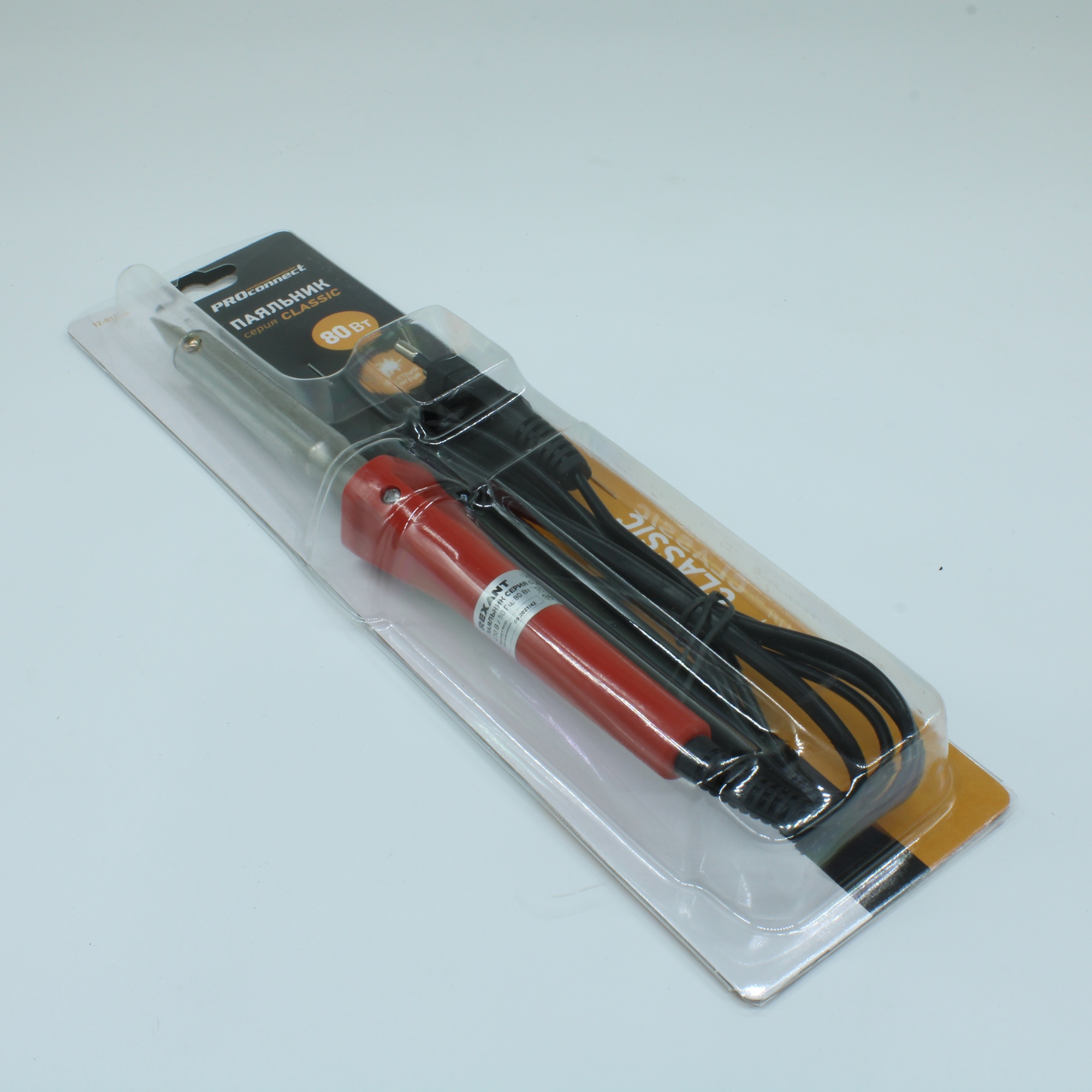 Паяльник 80 Вт - серия "Classic" долговечное жало, 80ВТ, 230В, блистер