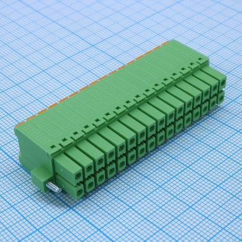 15EDGKNHM-3.5-32P-14-00A(H) - Разъемный клеммный блок, 32 контакта. Серия 15EDGKNHM-3.5