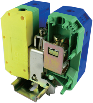 Клеммная сборка UKJ-50JD/N - Клеммная сборка из 2 клемм, состав сборки: UKJ-50(BU), UKJ-50JD