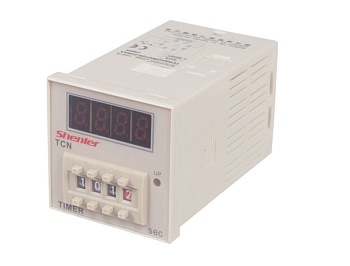 Таймер TCN5Y171NC - Цифровой таймер, 8 контактов, номинальное напряжение: многофункциональный, универсальный по напряжению, на 8 выводов, функция: отсчет назад, диапазон временных задержек: 99 мин 59 с, для колодок серий: SKF14