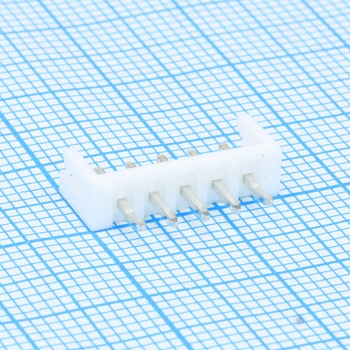 DS1069-01-5MVW6 - Разъем штыревой однорядный на плату вилка 5 контактов шаг 2.5мм