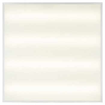 Светильник светодиодный SPO-910-3-40K-045 45Вт 4000К IP40/IP20 4725лм 595х595х40 ДВО матов. рассеив. с проводом панель Б0046479